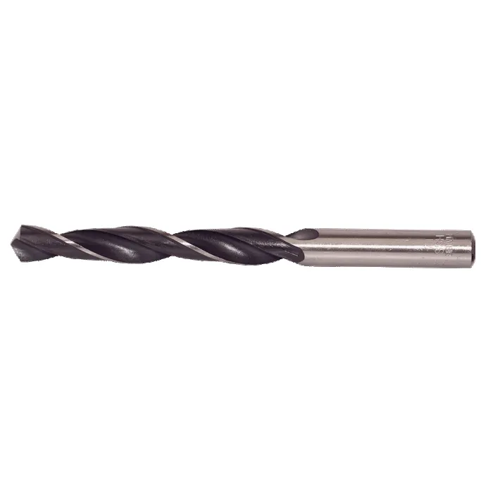 DIN 338 BLACK AND WHITE CYLINDRICAL HANDLE DRILL BITS