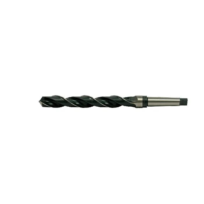 DIN 341 BLACK AND WHITE LONG TAPERED HANDLE DRILL BITS