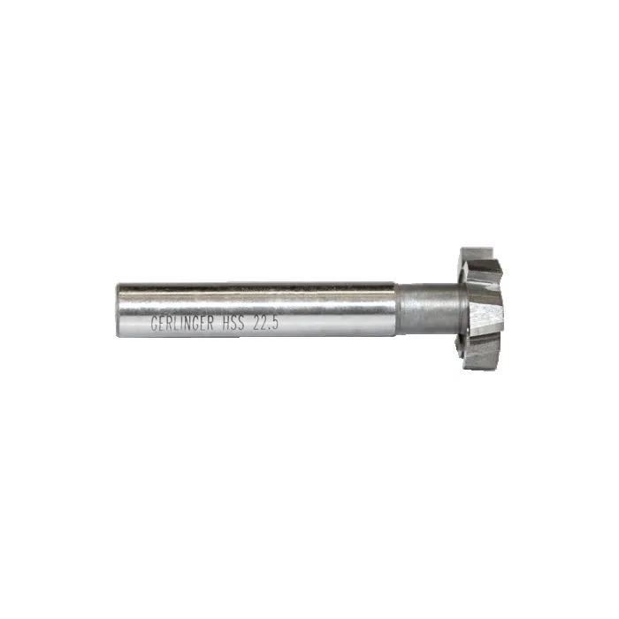 T SLOT MILLING CUTTERS WITH 5% COBALT 