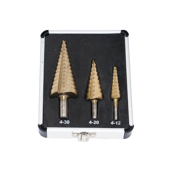 3 PIECE TITANIUM COATED STEPPED M.THE TIP TEAM