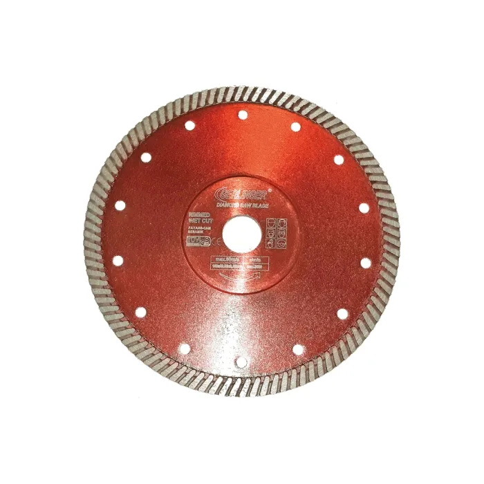 TURBO BURR-FREE CUTTING DIAMOND CIRCULAR SAWS