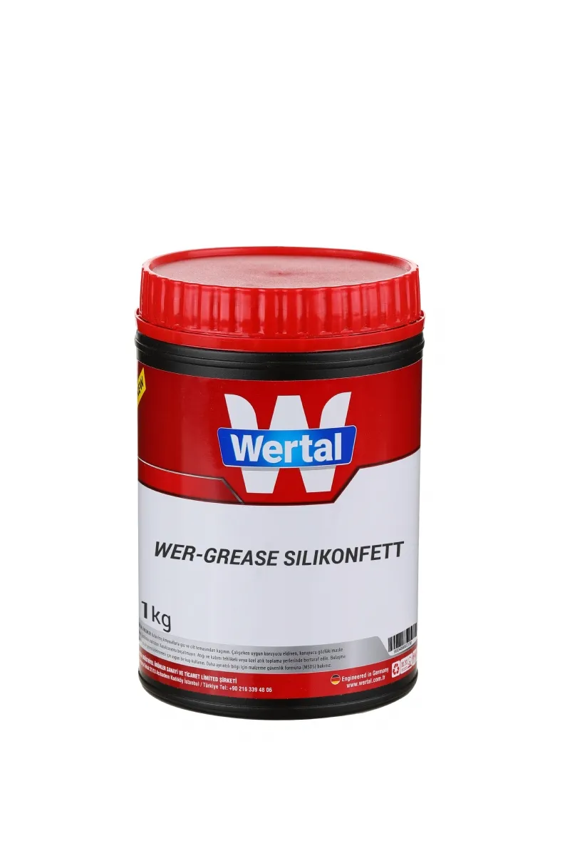 WERTAL- Silikonlu Gres 1KG